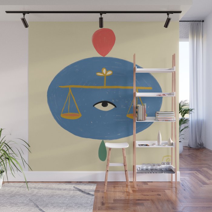 LIBRA Wall Mural Gallery Image 1