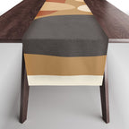 Abstract Minimal Art 3 Table Runner Gallery Image 1