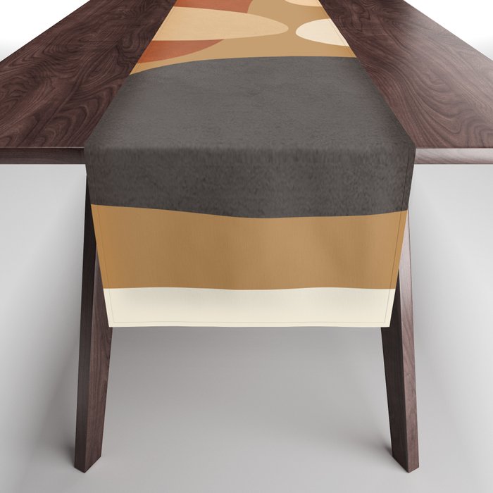 Abstract Minimal Art 3 Table Runner Gallery Image 1
