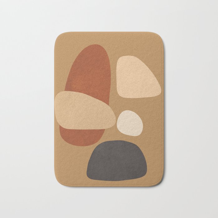 Abstract Minimal Art 3 Bath Mat Gallery Image 1
