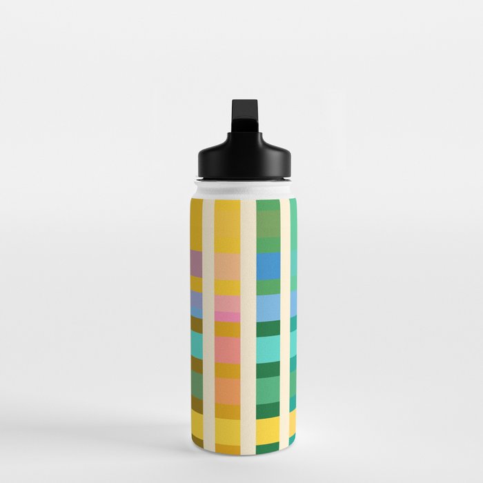 Futuristic Cyber Rainbow Crossing Water Bottle Gallery Image 3