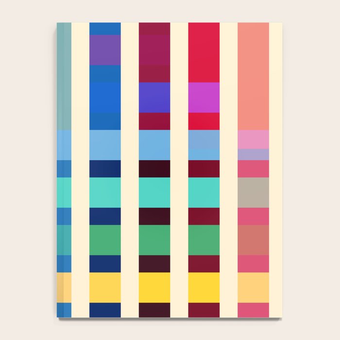 Futuristic Cyber Rainbow Crossing Notebook Gallery Image 4