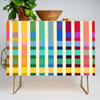 Futuristic Cyber Rainbow Crossing Credenza Gallery Image 1