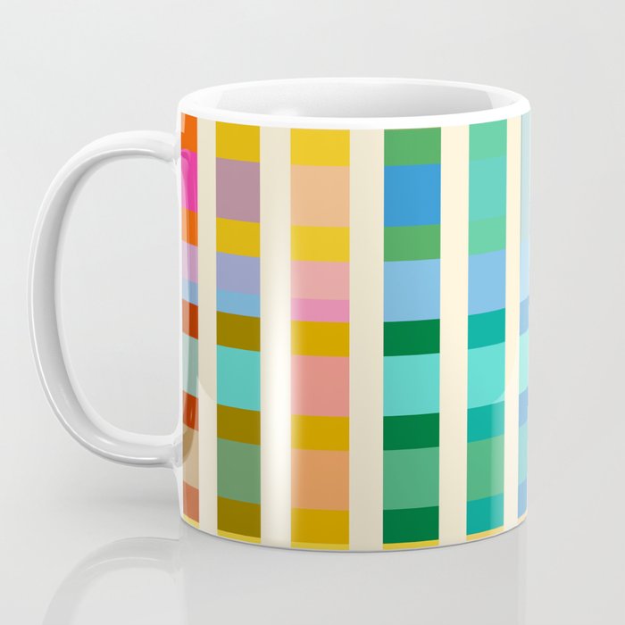 Futuristic Cyber Rainbow Crossing Coffee Mug Gallery Image 3