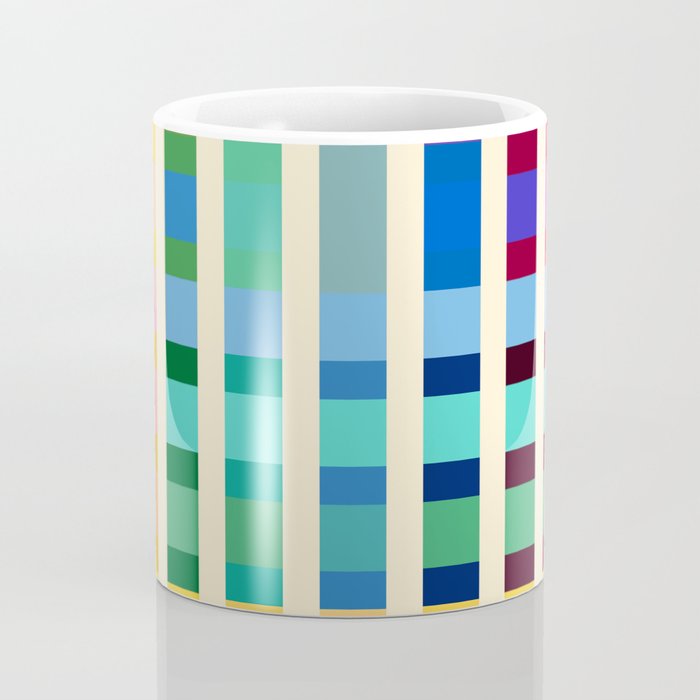 Futuristic Cyber Rainbow Crossing Coffee Mug Gallery Image 4