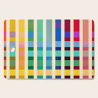 Futuristic Cyber Rainbow Crossing Cutting Board Gallery Image 1