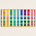 Futuristic Cyber Rainbow Crossing Desk Mat Gallery Image 3