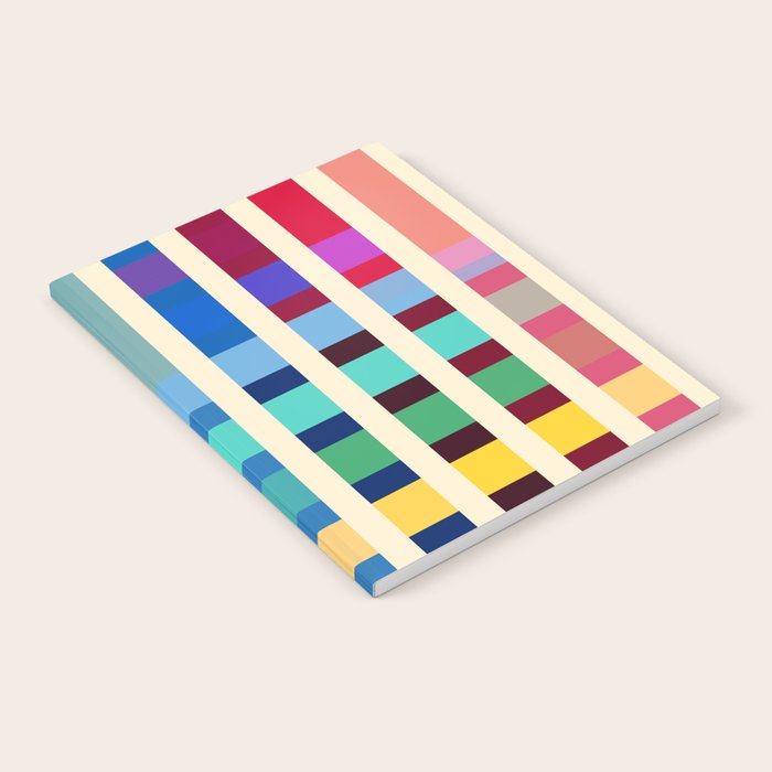 Futuristic Cyber Rainbow Crossing Notebook Gallery Image 2