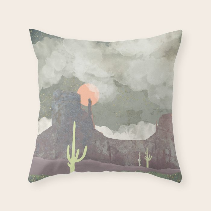 Desertscape Throw Pillow Gallery Image 6