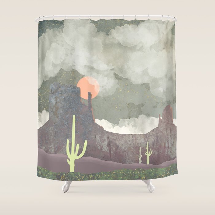 Desertscape Shower Curtain Gallery Image 1
