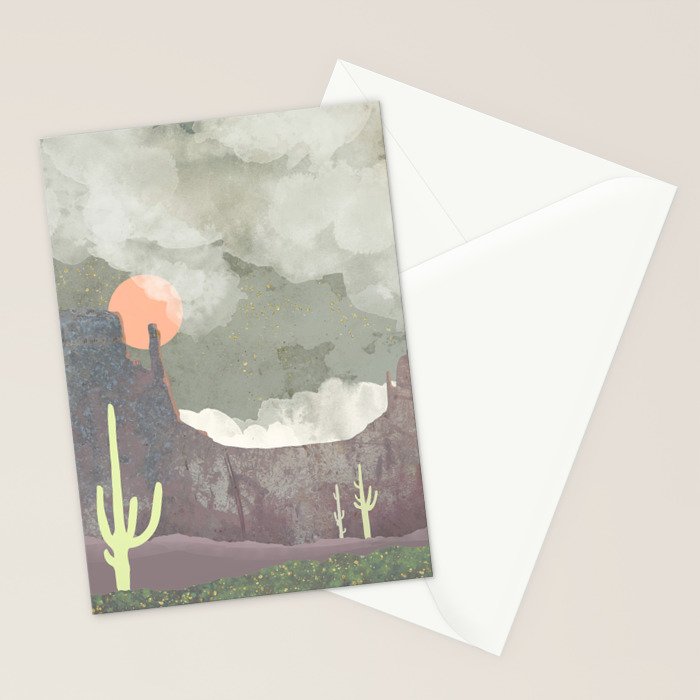 Desertscape Stationery Card Gallery Image 2