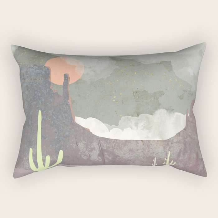Desertscape Rectangular Pillow Gallery Image 2