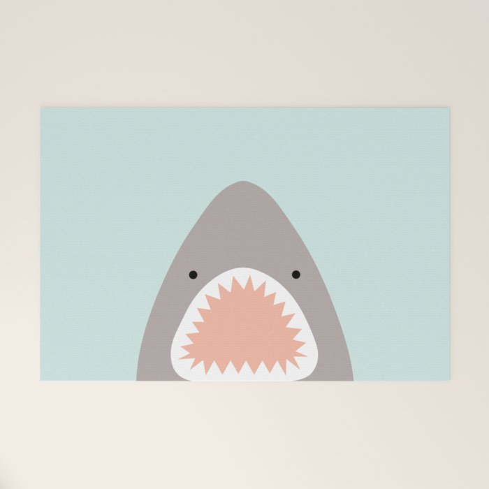 shark attack Welcome Mat Gallery Image 1