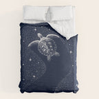 Starry Turtle Duvet Cover Gallery Image 6