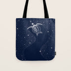 Starry Turtle Tote Bag Gallery Image 1