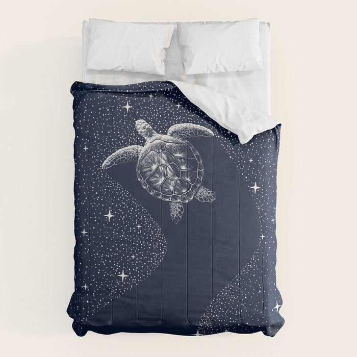 Starry Turtle Comforter