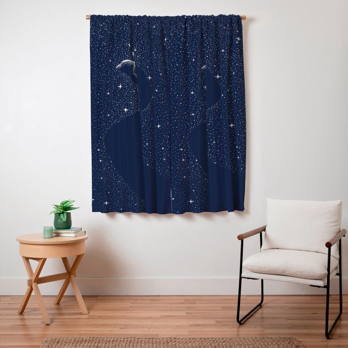 Starry Turtle Window Curtain Gallery Image 3