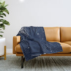 Starry Turtle Throw Blanket Gallery Image 1