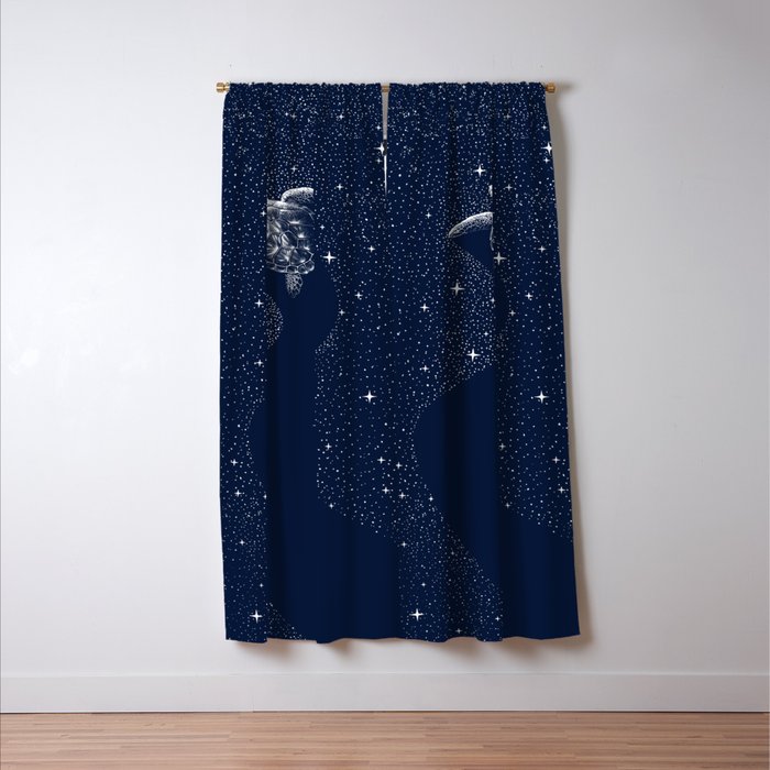 Starry Turtle Window Curtain Gallery Image 3