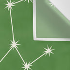 Taurus Zodiac Star Constellation Line Art Kelly Green Wall Tapestry Gallery Image 3