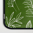Emerald Forest Botanical Drawing Laptop Sleeve Gallery Image 3