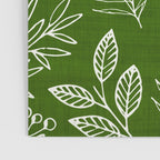Emerald Forest Botanical Drawing Poster Gallery Image 3