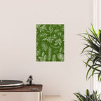 Emerald Forest Botanical Drawing Poster Gallery Image 2