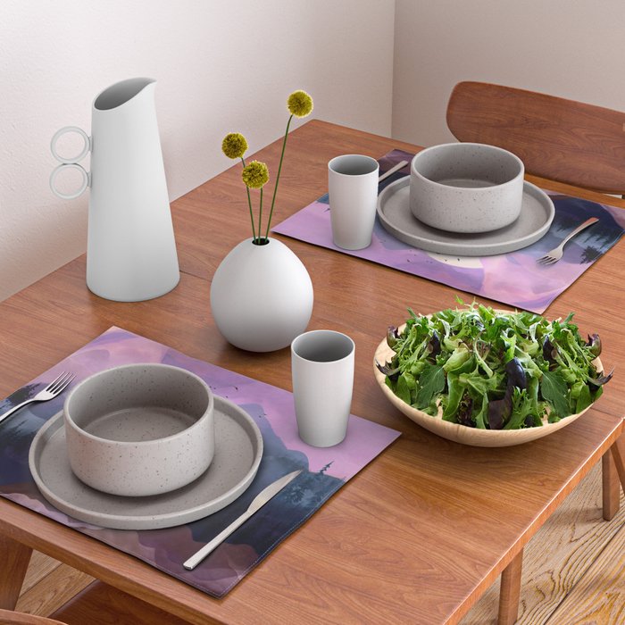 Misty Mountain Morning Placemat Gallery Image 2