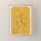 Minimalist Mountains 3 Mini Art Print Gallery Image 1