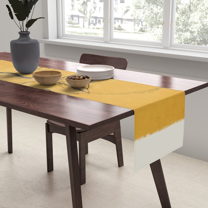 Minimalist Mountains 3 Table Runner Gallery Image 2