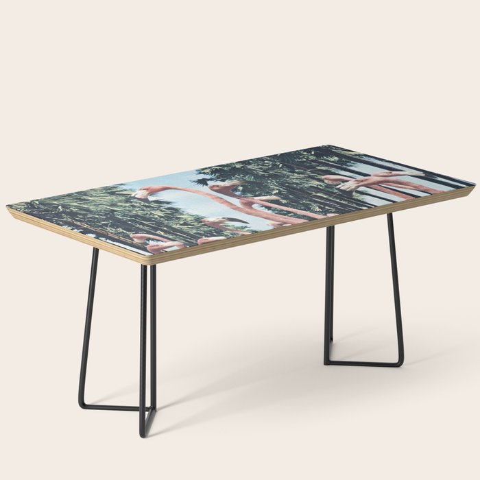 Palm Trees & Flamingos Coffee Table Gallery Image 1