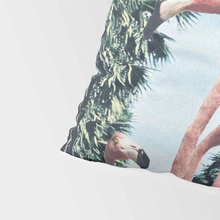 Palm Trees & Flamingos Pillow Sham Gallery Image 4