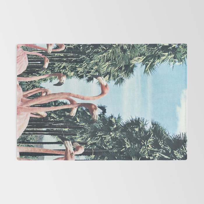 Palm Trees & Flamingos Rug Gallery Image 2