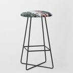 Palm Trees & Flamingos Stool Gallery Image 1