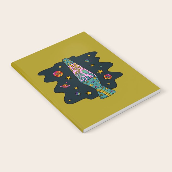 Capricorn Lava Lamp Notebook Gallery Image 1