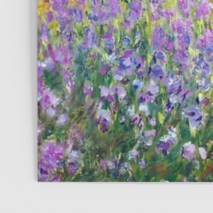 Claude Monet Irises In Monet's Garden At Giverny Poster Gallery Image 3
