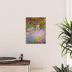 Claude Monet Irises In Monet's Garden At Giverny Poster Gallery Image 2