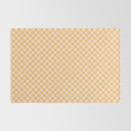 Check I - Yellow â Checkerboard Print Rug Gallery Image 2