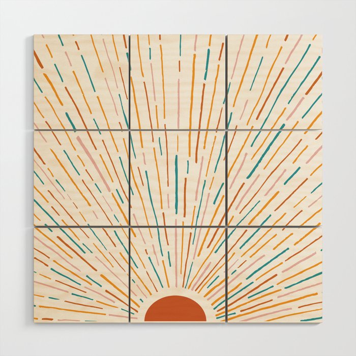 Sunshine All Around Wood Wall Art Gallery Image 1