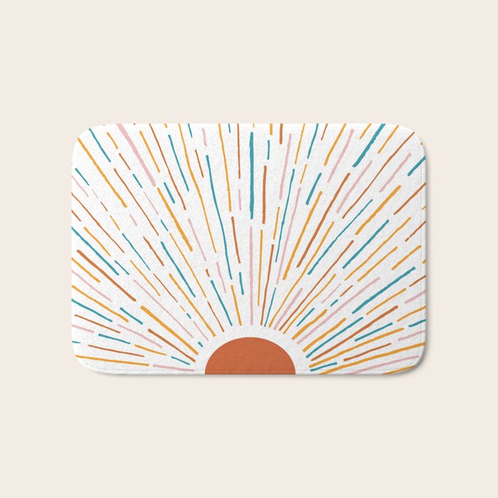 Sunshine All Around Bath Mat Gallery Image 1