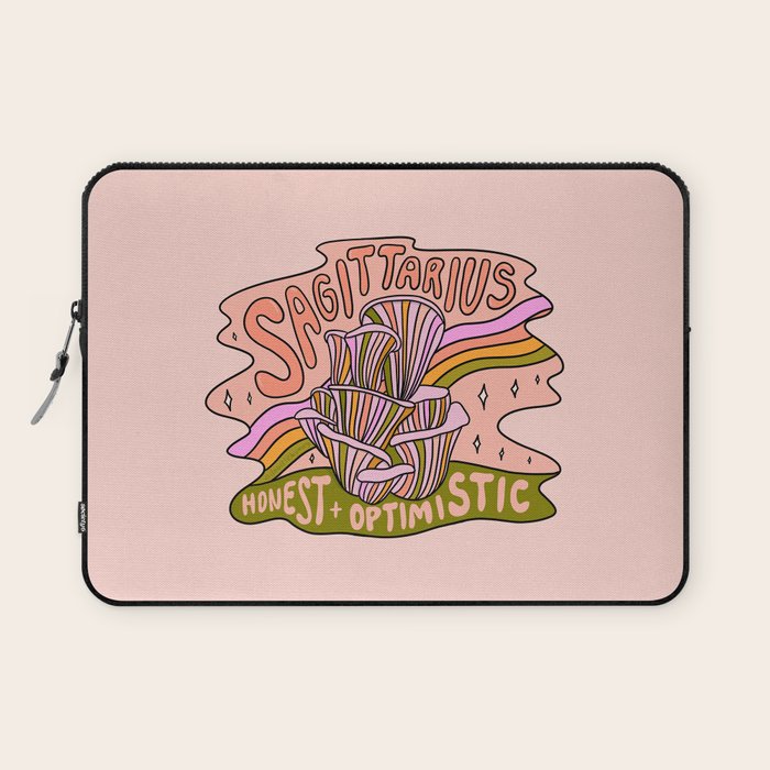 Sagittarius Mushroom Laptop Sleeve Gallery Image 1