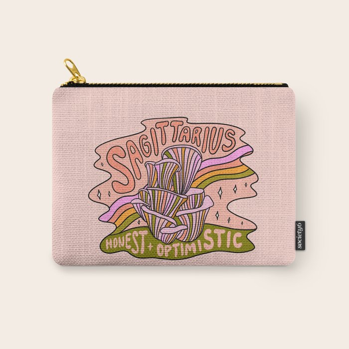 Sagittarius Mushroom Carry All Pouch Gallery Image 1