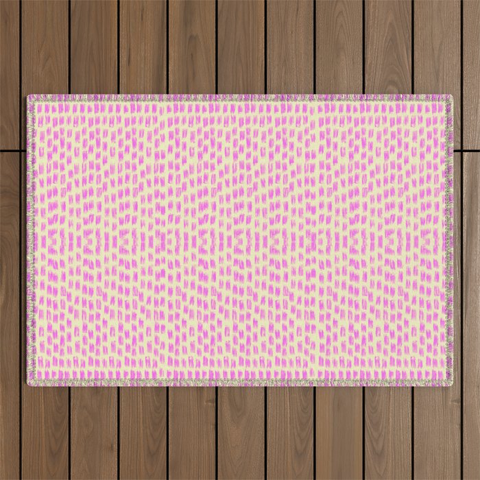 Pink Parlor Outdoor Rug Gallery Image 1