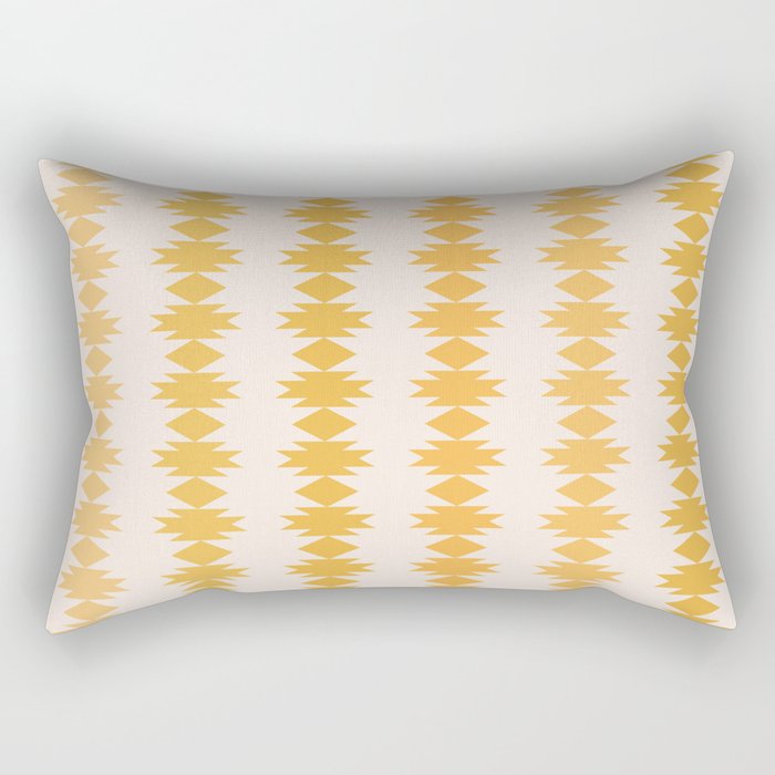 Geometric Southwestern Pattern XXXVI Rectangular Pillow Gallery Image 2