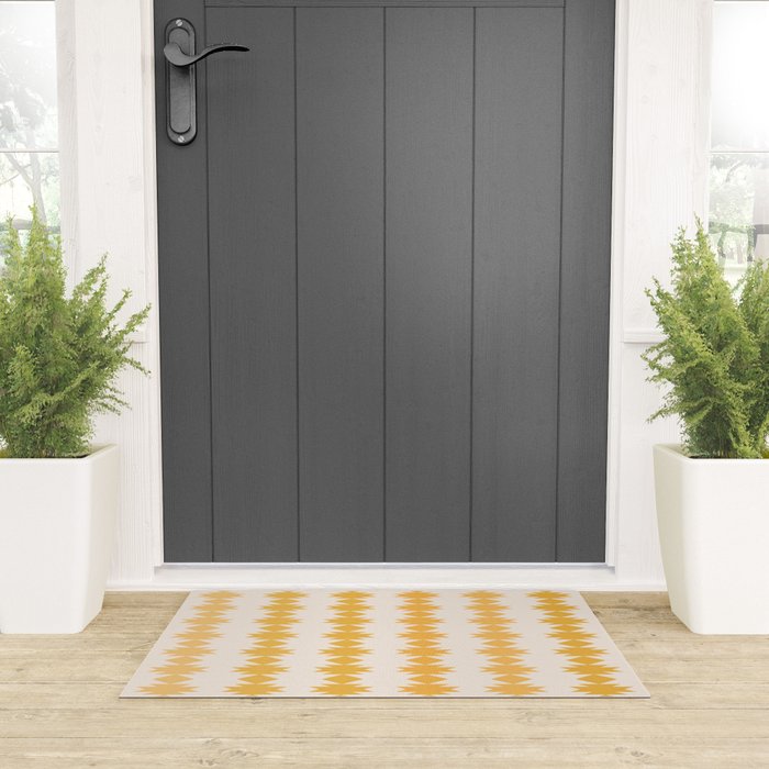 Geometric Southwestern Pattern XXXVI Welcome Mat Gallery Image 3
