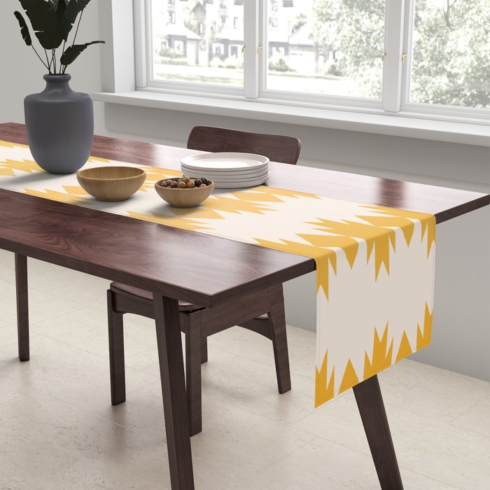 Geometric Southwestern Pattern XXXVI Table Runner Gallery Image 2
