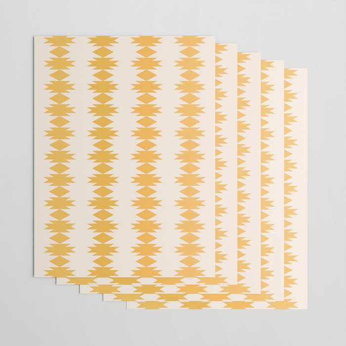 Geometric Southwestern Pattern XXXVI Wrapping Paper Gallery Image 3