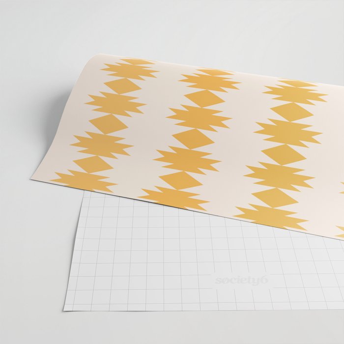 Geometric Southwestern Pattern XXXVI Wrapping Paper Gallery Image 2