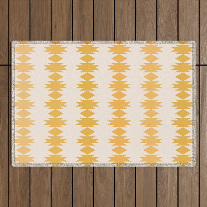 Geometric Southwestern Pattern XXXVI Outdoor Rug Gallery Image 1