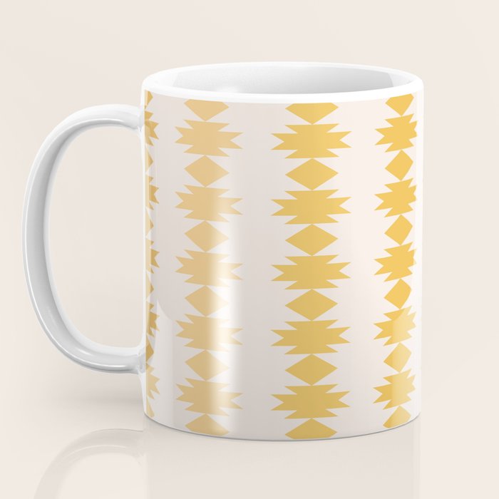 Geometric Southwestern Pattern XXXVI Coffee Mug Gallery Image 3